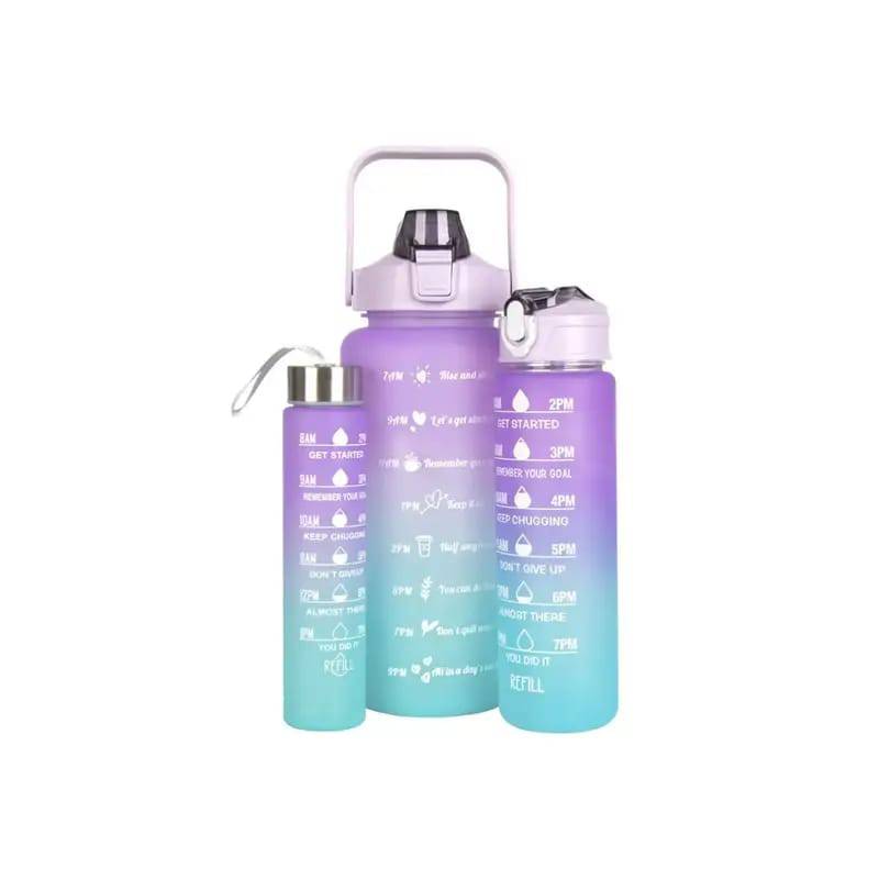 Termo De Agua Combo Motivacional Set X 3 – Fácil Plus Shop