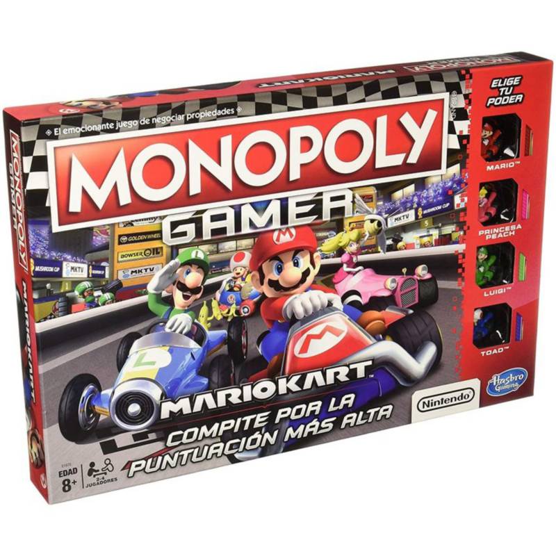 Monopoly Gamer Mario Kart Jeu de Societe-HASBRO - FAMILY TOYS