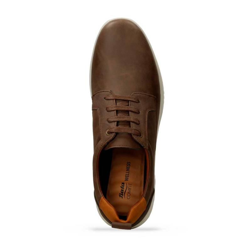 Zapatos Casuales Café Bata Jerry Cor Hombre