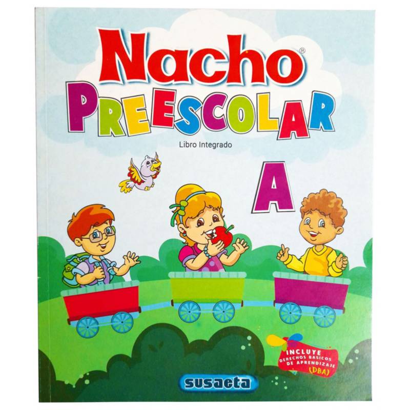 Cartilla Nacho Pre-escolar A Libro Integrado Para Niños BOOKS