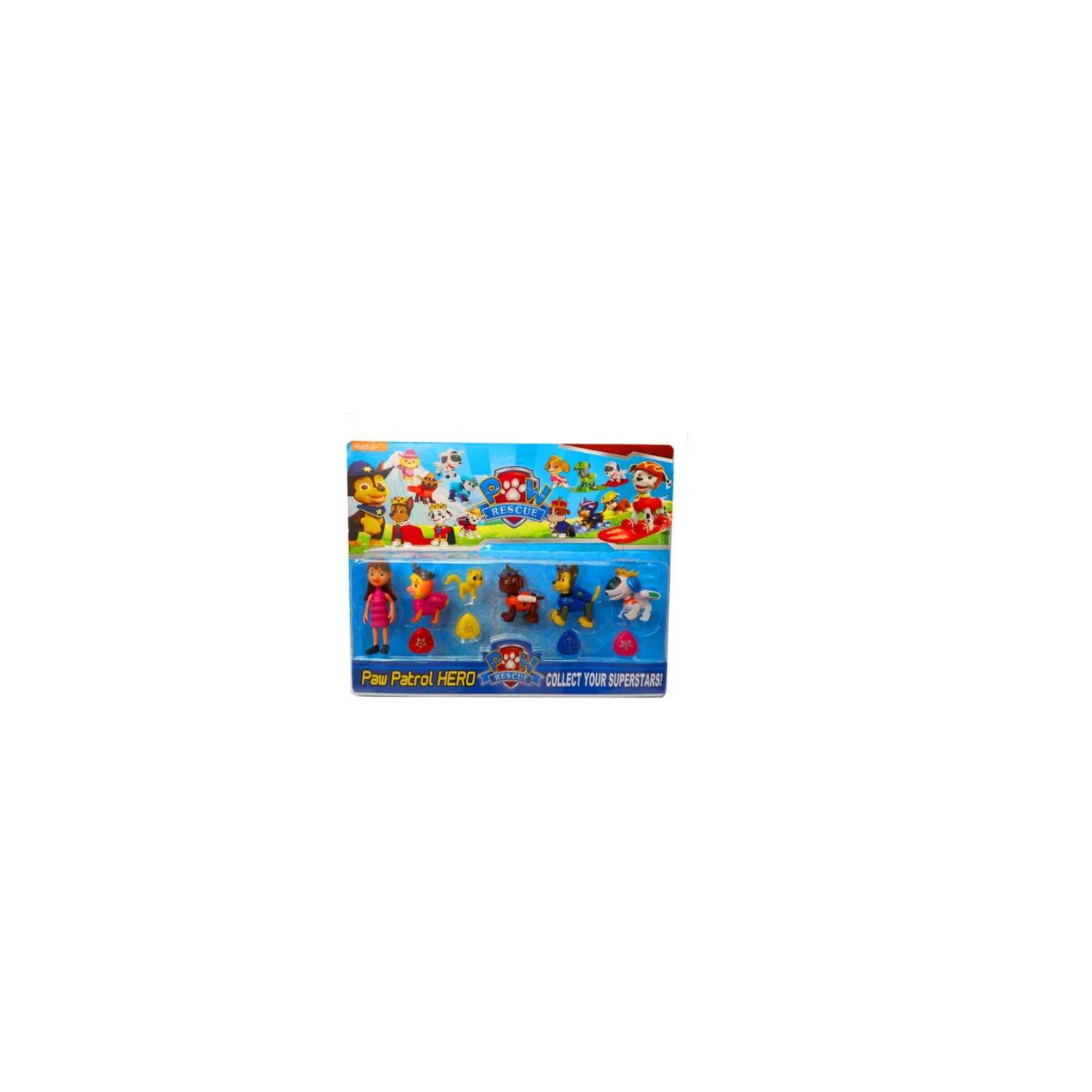 Set Patrulla Canina Completa + Muñeco PAW PATROL X 30 CM – Peluches y Más