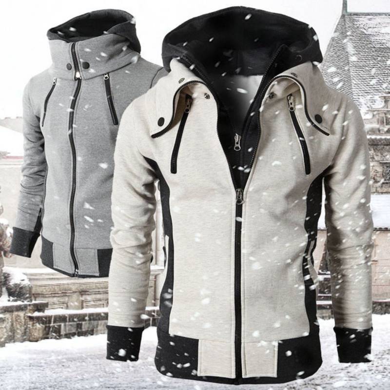 Chaqueta Hombre Beisbolera Urbana Importada Invierno Algodón