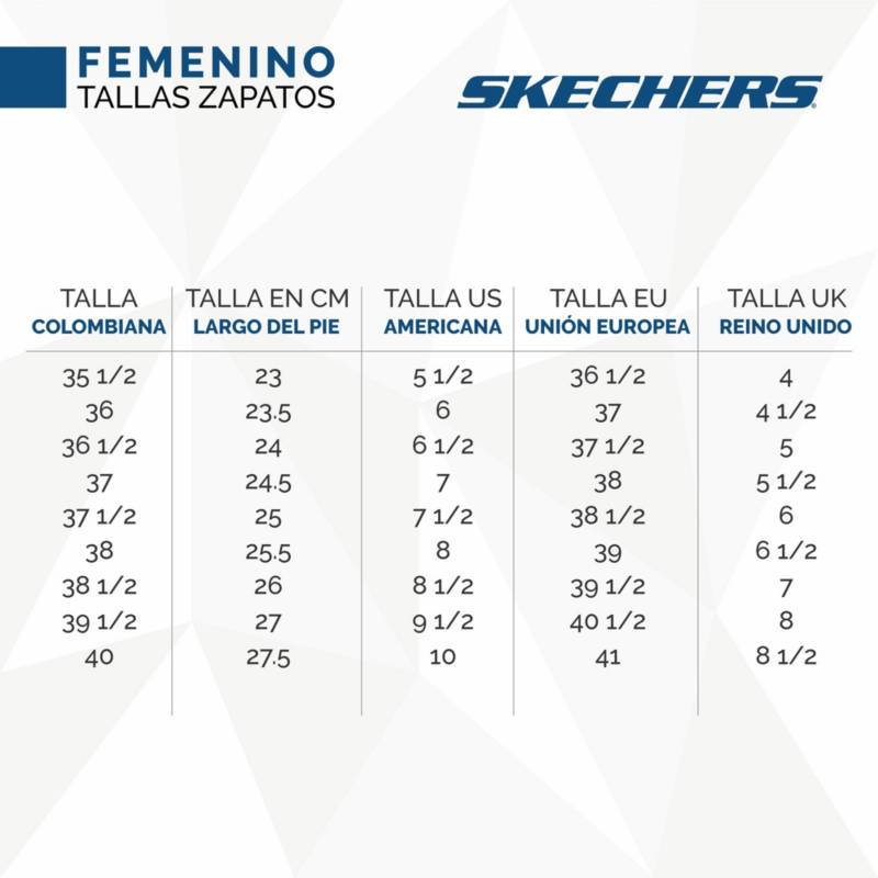 Talla skechers best sale