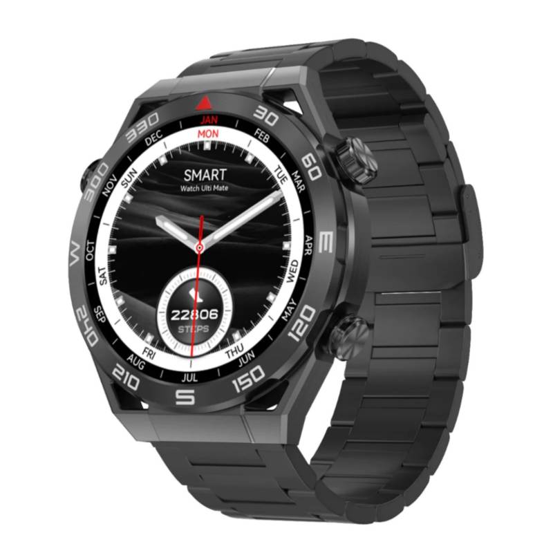 Reloj Smartwatch Para Hombre Bt Táctil Nfc Asistente Ia Hw28 GENERICO