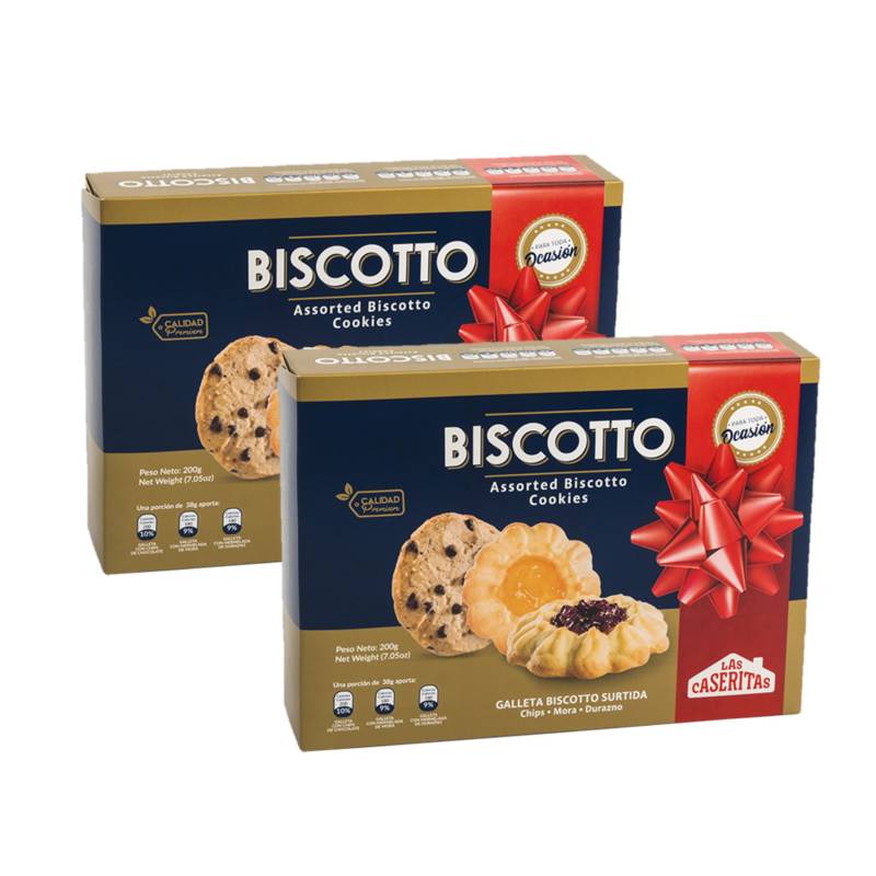 Caja Pequeña 6 galletas - Biscotti Galletas