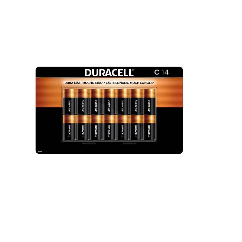 Pilas Tipo C 14 Duracell Alcalinas Pack De 14 Baterias DURACELL