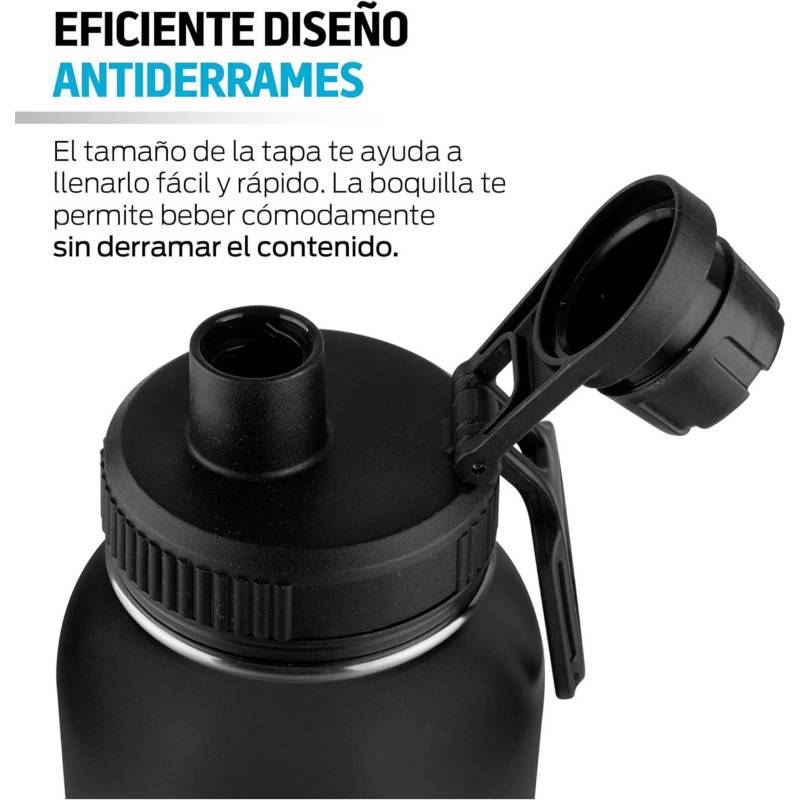 Termo Digital Led acero inoxidable Caliente Frio +12 Horas.. rojo