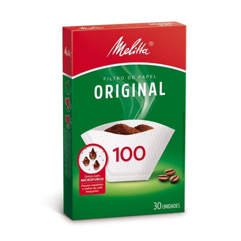 Melitta Filtro de cono para Cafetera 10 Taza, 1 unidad