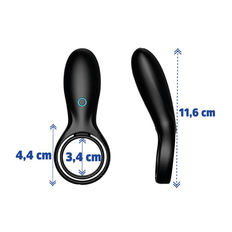 Anillo Vibrador para el Pene Retardante Estimulante GENERICO