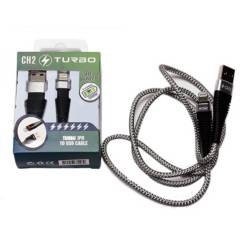 CHARGERS2GO - Cable  IPH + USB Turbo Carga Rápida Chargers2go