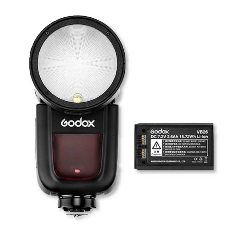 Flash Godox V1 Sony con Batería de Litio GODOX