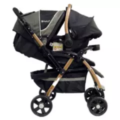 EBABY - COCHE Travel System ROSSI 1142-1 512-1BL - Negro Ebaby