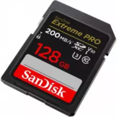 SANDISK - Memoria SDXC Card 128GB SanDisk Extreme PRO 200MBs