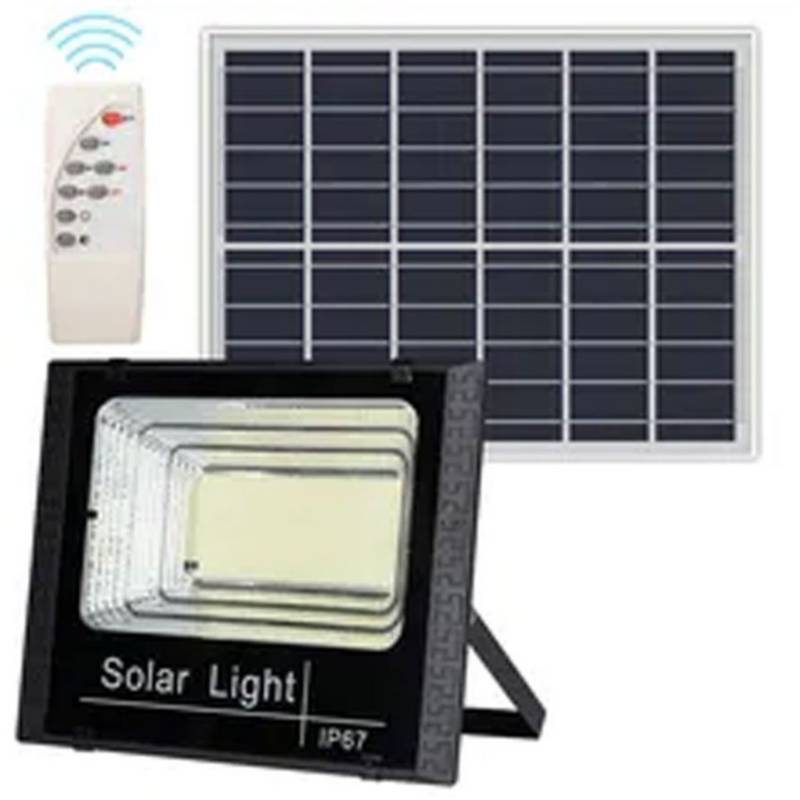 Súper Lámpara Solar 500W Con Panel Solar (Código 810-Inlec-210)