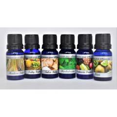 ECOESENCIAS - Esencias Hidrosolubles kit x6 aromas 10 ml c/u fragancias para difusor