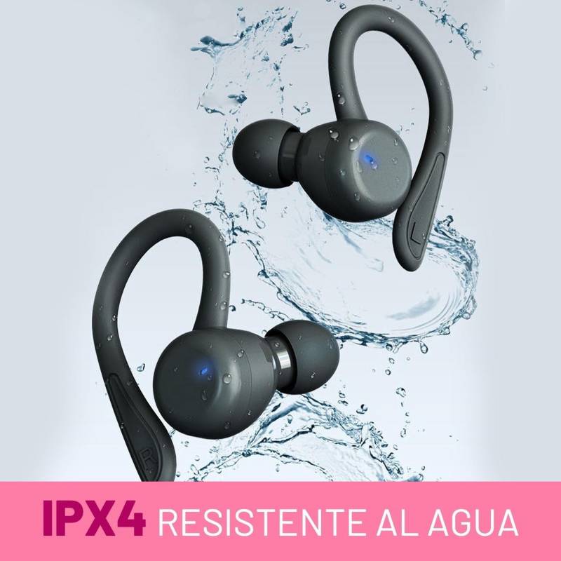 Auriculares Bluetooth Diadema Inalámbricos 45h Para Niños Azuil/Negro