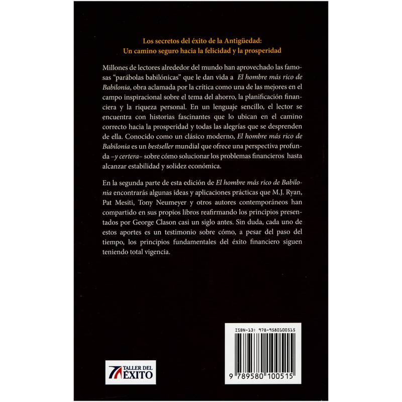 CONTRAPORTADA - El libro del éxito [Book]