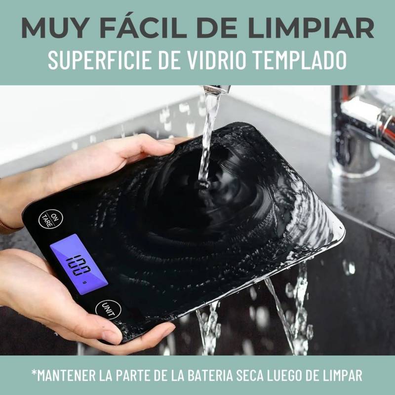 BALANZA GRAMERA PESA DIGITAL COCINA USO DOMÉSTICO LM-5, BBG