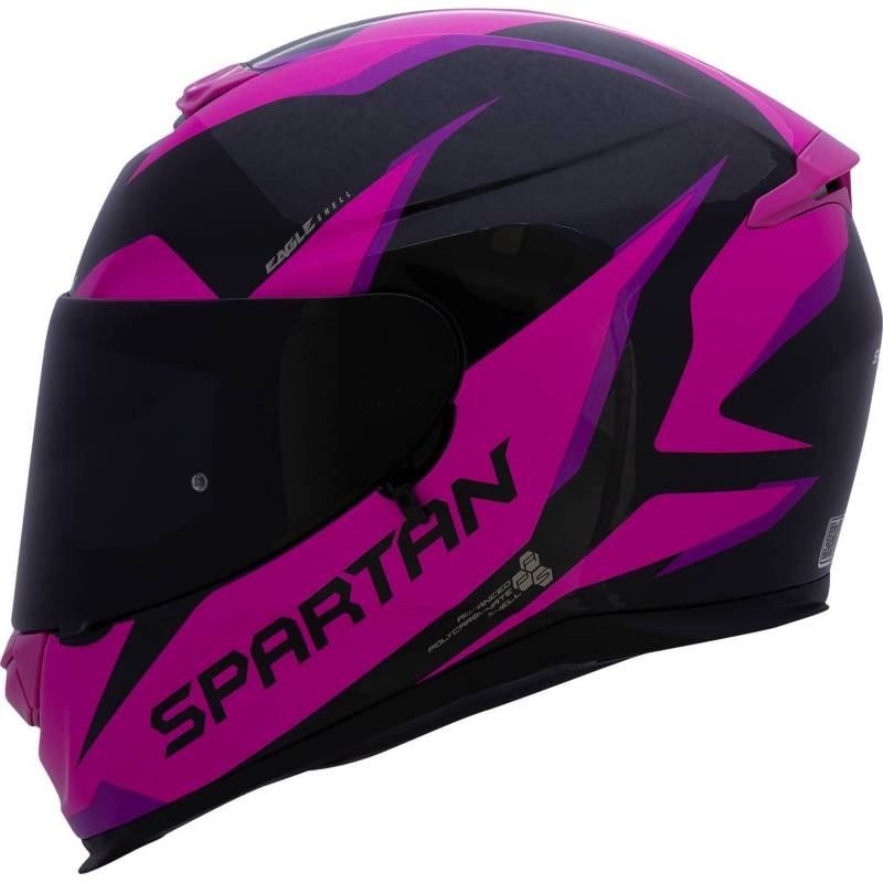 Casco Moto SPARTAN EAGLE SV SOLID Negro Mate Talla L