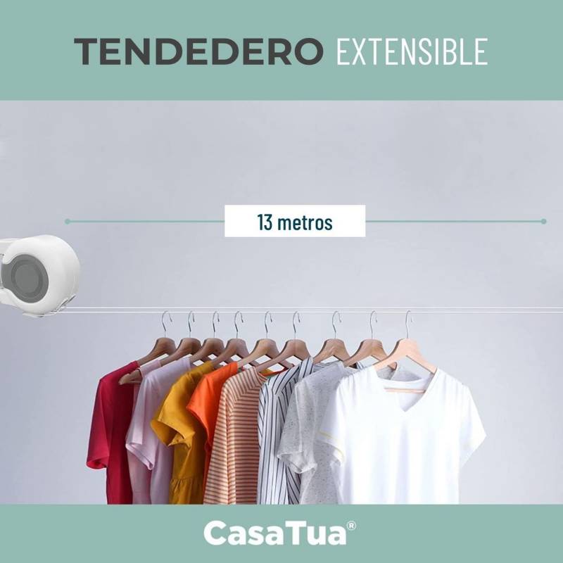 Tendedero Ropa Pared