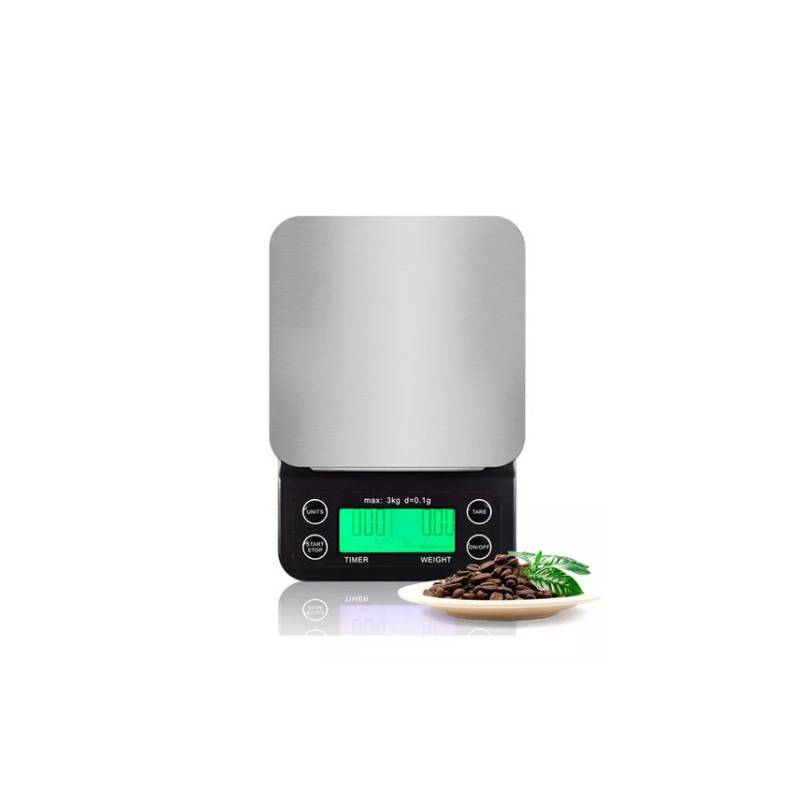 Balanza Pesa Digital Cocina Precision Medicion De 0,1g A 3kg Casatua