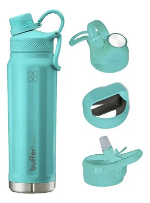 Botella Agua 1L Botilito Buffer Deporte Ciclismo Gimnasio BUFFER FLASK