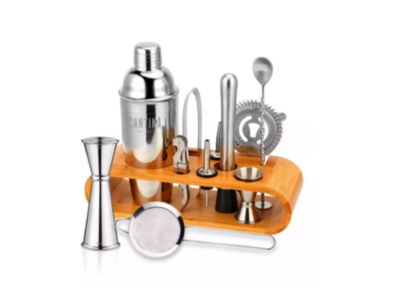 Kit De Coctelera Shaker Set Bartender Por 25 &20 Oz Acero Inoxidable, 16  PCS