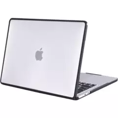 GENERICO - Estuche para MacBook Pro 13"  M2/M1 Flexible Gris Claro