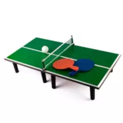 MONKEY BRANDS - Juego Portátil De Mesa Mini Ping Pong Para Niños