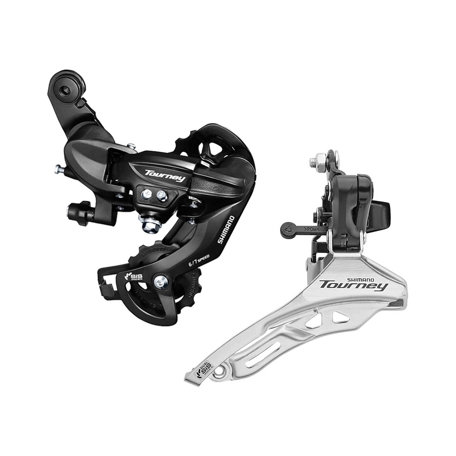 Grupo Bicicleta Shimano Tourney Tensor Y Descarrilador 6 7 V