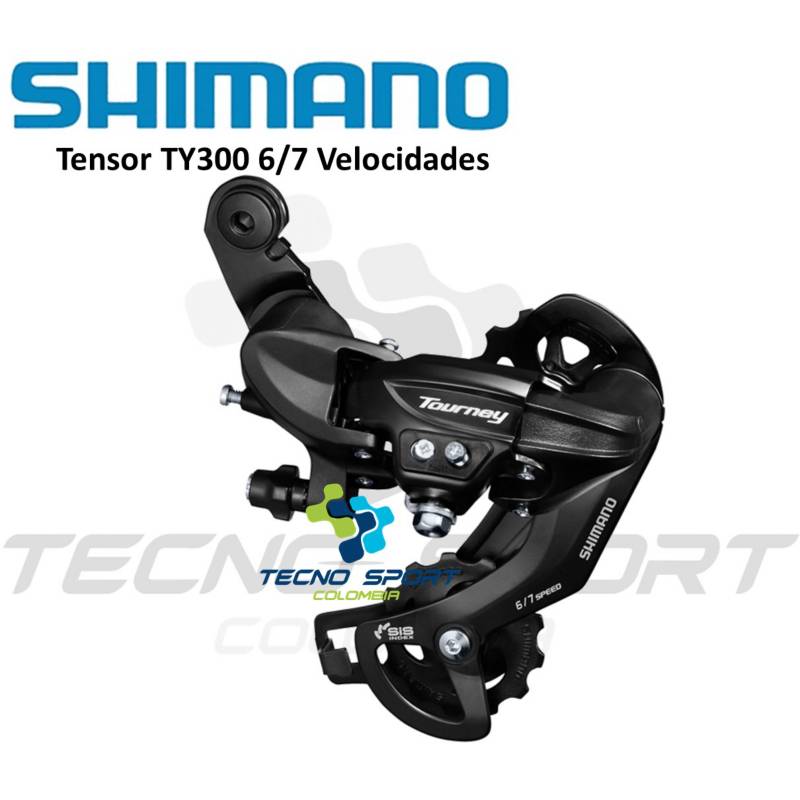 Grupo Bicicleta Shimano Tourney Tensor Y Descarrilador 6 7 V