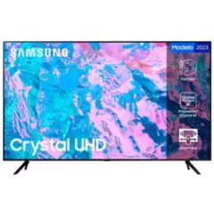 SAMSUNG - Televisor Samsung 43 Crystal Uhd Smart Tv 4k  UN43CU7000KXZL