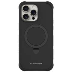 PUREGEAR - Estuche Compatible con ¡Phone 15 Pro Max Dualtek Kik Magsafe Negro