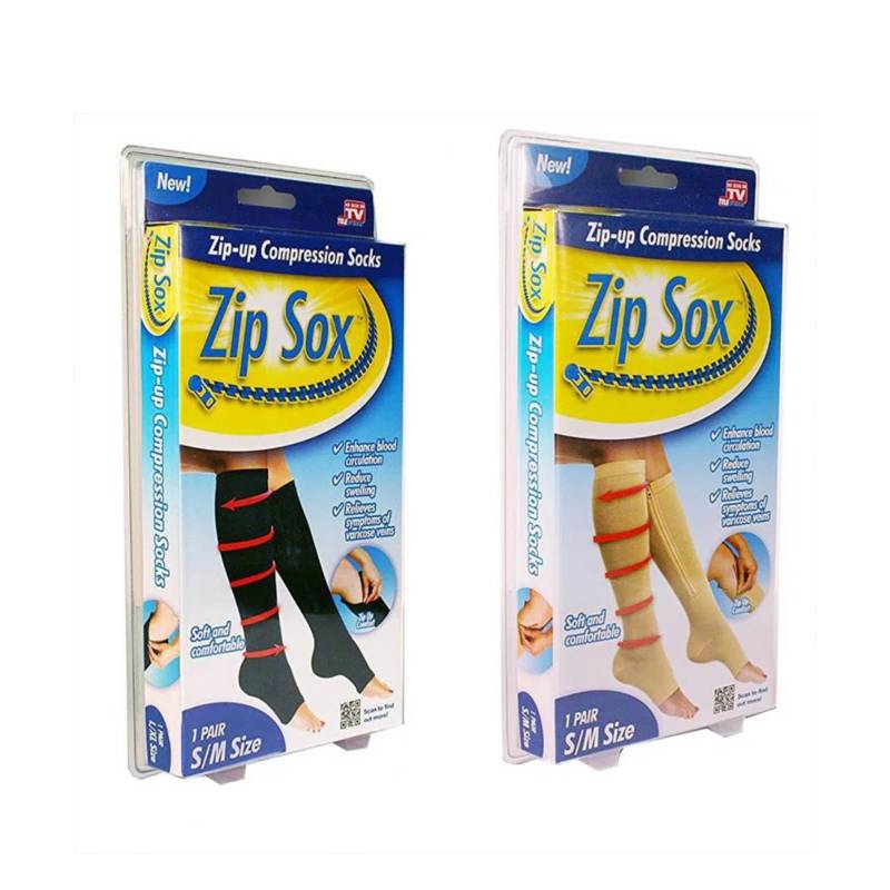 Medias Rodilla Zipper Socks – Talla S-M-L-XL – Cimex Colombia SAS