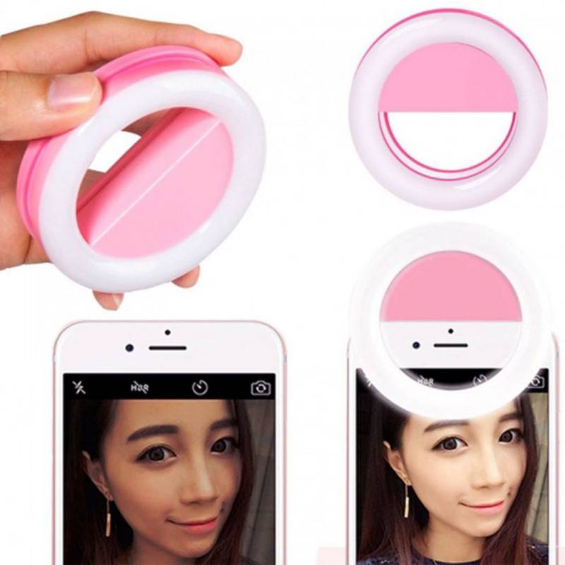 Compre El Teléfono Móvil Más Popular Lámpara De Belleza Mini Anillo De Luz  Selfie Para Teléfono Móvil Inteligente y Mini Anillo De Luz Selfie de China  por 0.78 USD
