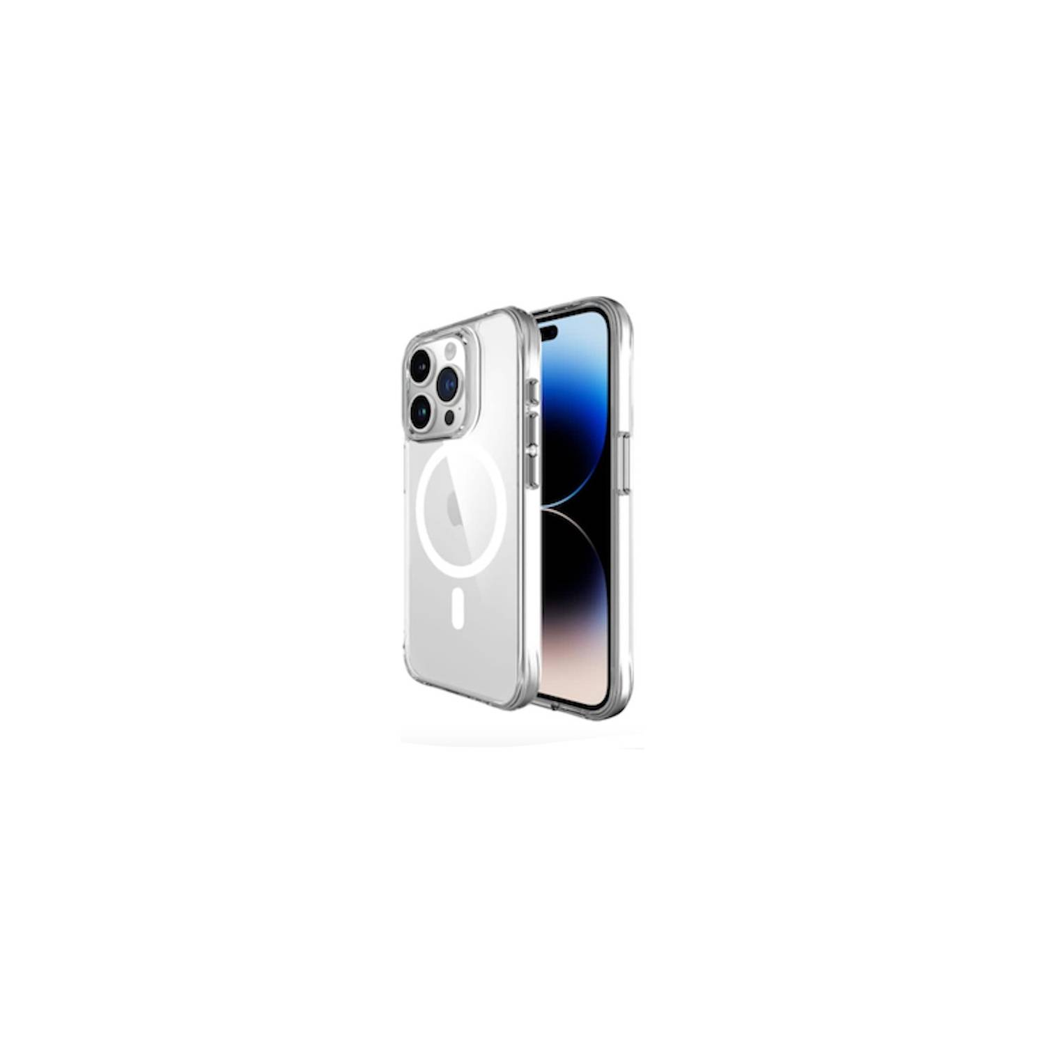 Estuche Para iPhone 15 Pro Max Spigen Orginal Blanco Magne