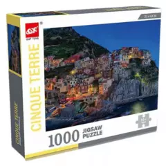 GENERICO - Rompecabezas Puzzle 1000 Pcs Cinque Terre Italia 50cmx70cm