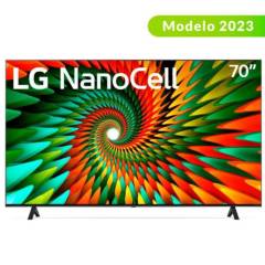 TELEVISOR LG 70" Nanocell 4K UHD 70NANO77SRA.AWC Smart TV WebOS 23