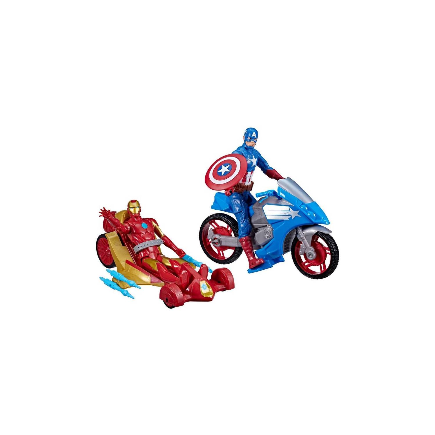 Marvel Avengers Titan Hero Series Figure And Vehicle 2pk