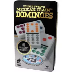 SPIN MASTER - Juego de mesa domino de colores doble doce