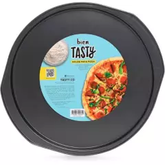 TASTY - Molde para para pizza  tasty acero