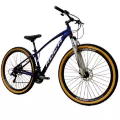ROCA - Bicicleta Roca Prado Aluminio R29 24v y Susp bloqueo Azul