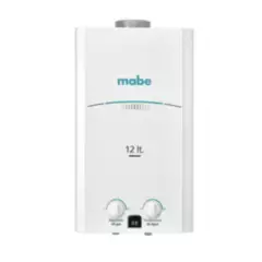 MABE - Calentador de paso mabe cmp12tnbc 12 litros- blanco