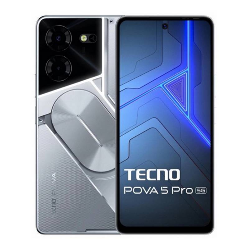 Celular Tecno POVA 5 PRO 256GB, Gris, CELULARES, CELULARES, TELEFONIA, TECNOLOGÍA, ELECTRONICA