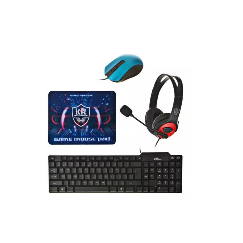 Genérica Linkon Teclado Gamer + Mouse Inalámbrico