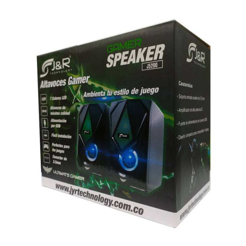 Sistema De Parlantes 2.1 G3 Rgb, 11 Watts Rms, Usb / 3.5mm