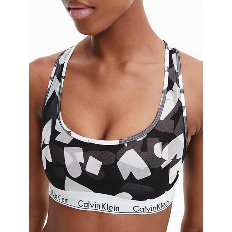 Bralette Moderno Vday Sin Forro Mujer Negro Calvin Mujer Negro Mujer Negro  Calvin Klein CALVIN KLEIN