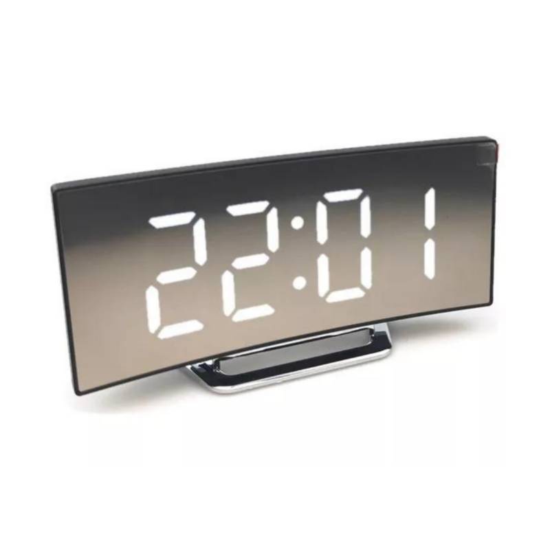 Reloj Despertador Digital Moderno Reloj De Pared O Mesa GENERICO