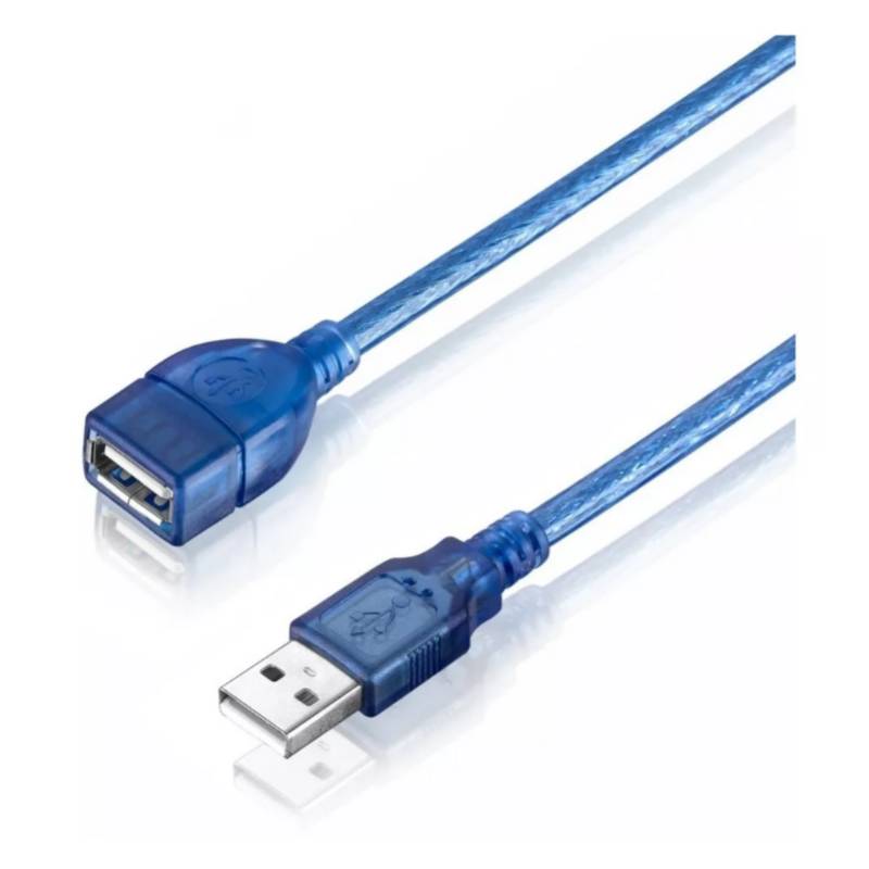 Cable Extensor Usb 2.0 Macho - Hembra 1.5 Mts