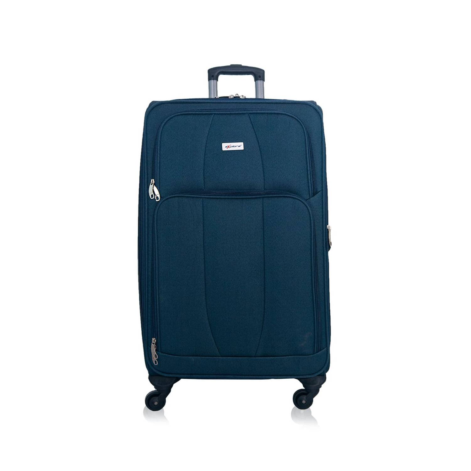 maleta mediana loves - Azul y mora - Tienda de maletas bolsos y